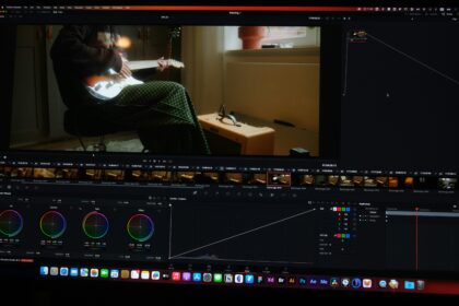 An image of a video editor