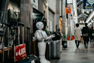 An image of an ai robot agent