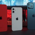 Images of iphones in different colors
