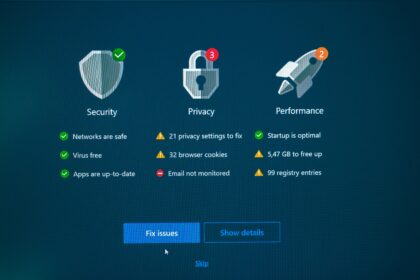 A photo of how to keep your online activity safe